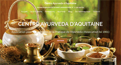 Desktop Screenshot of massages-ayurvedique.com